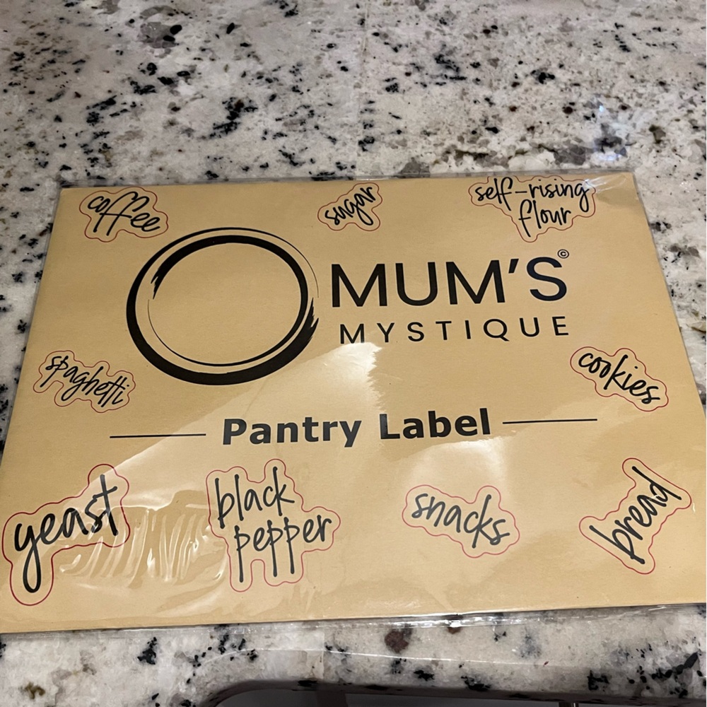 Pantry Labels